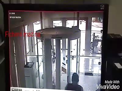 LADRON: Thief is shot down by security guard (COMPLETE VERSION)