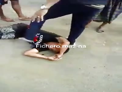 THIEF HIT BY STEALING