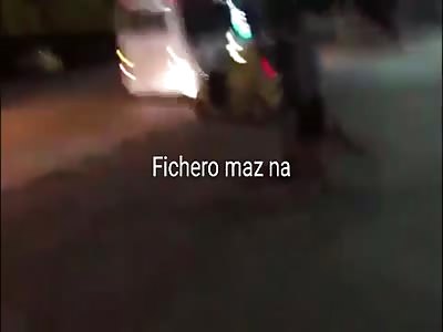 THIEF HIT BY STEALING