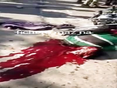 motorcyclist dies with a shattered head