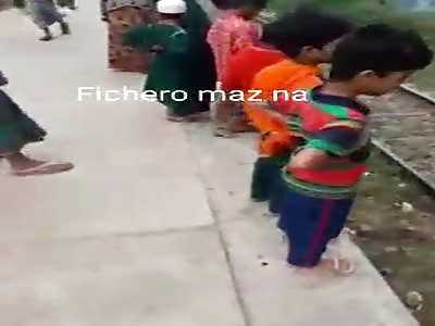 man crushed by train possible suicide