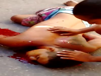 EXECUTED MAN... Girl Crying Over Her Murdered Boyfriend 