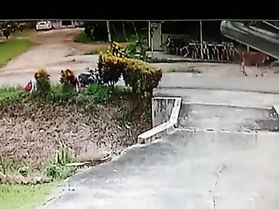 MOTORCYCLE IS TAKEN TO THE COW