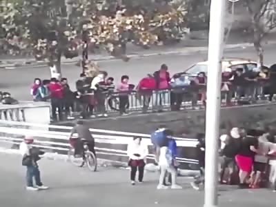 MAN HAS ACCIDENT FOR CHISMOSO