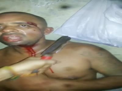 MAN IS HITTED BY VIOLATOR