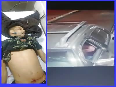 MAN EXECUTED WITH VARIOUS SHOTS 