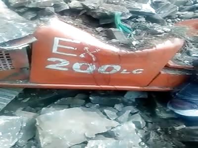 Excavator Operator Killed After Being Buried Alive