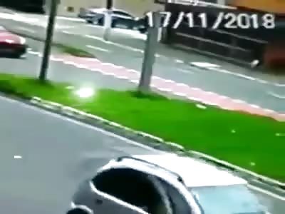 ACCIDENT OF MOTORCYCLIST