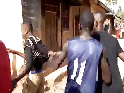 MAN RECEIVES PUNISHMENT