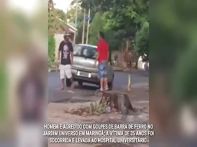 MAN RECEIVES PUNISHMENT