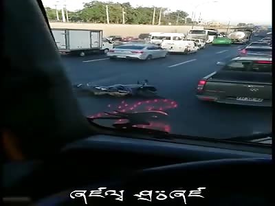 ACCIDENT OF MOTORCYCLISTS