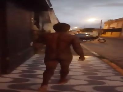 Drunk Beaten up and Stripped by  Prostitute