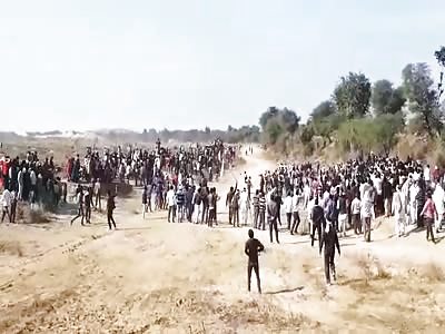 Horrifying moment Young is Killed by a Speeding Racehorse