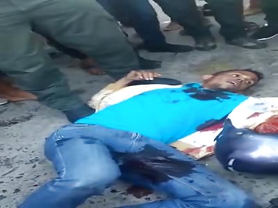 MAN RECEIVES PUNISHMENT