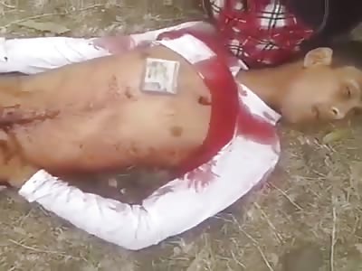 MURDERED MAN IN VENEZUELA