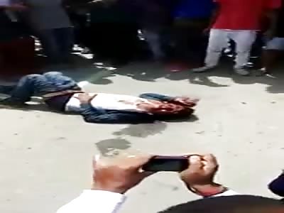 MAN RECEIVES PUNISHMENT