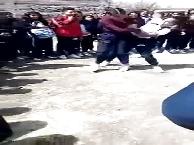 STUDENTS FIGHTING OUT OF SCHOOL