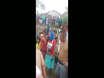 TRYING TO REVIVE THE GIRL