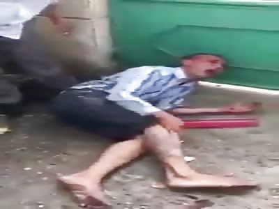 THIEF RECEIVES PUNISHMENT