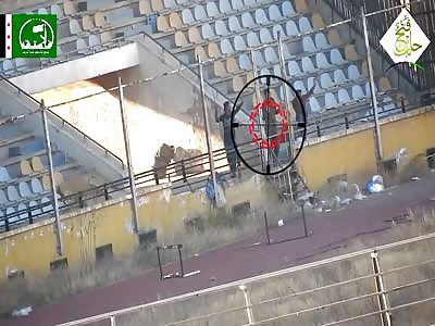 Sniped Dead at a Stadium