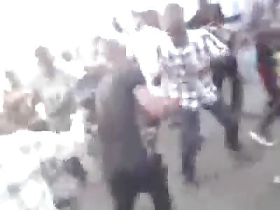 MAN RECEIVES PUNISHMENT 