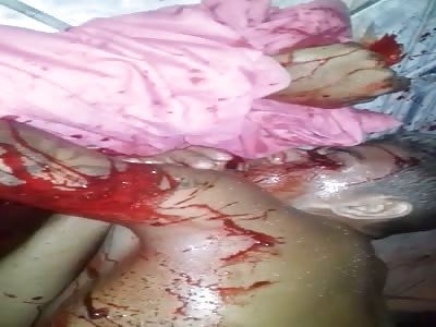 Disturbing Bloody Homicide Scene