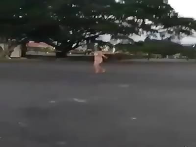 UNUSUAL PROTEST IN VENEZUELA