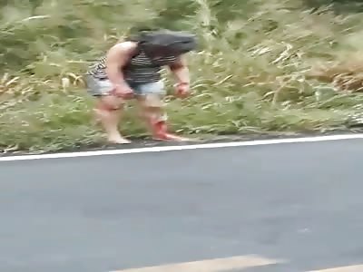 A Family Was Trapped Inside a Burning Car