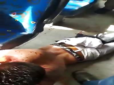 Mob Beats the FUCK out of Bus Thief