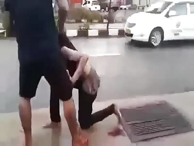 MAN RECEIVES PUNISHMENT