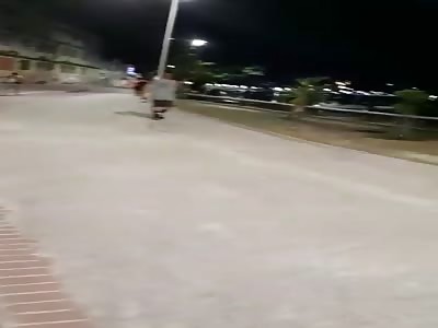 FIGHT FINISHES IN EXECUTION