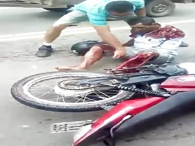 terrible accident on the road