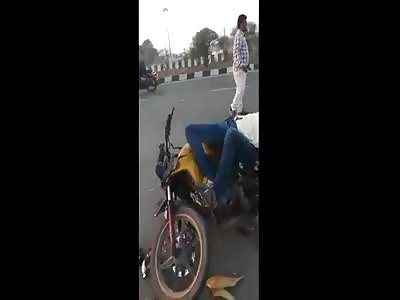 ACCIDENT OF MOTORCYCLISTS