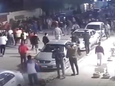 Crazy Driver Goes Bowling.