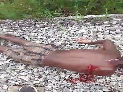 Gang Showing off Their Kills.