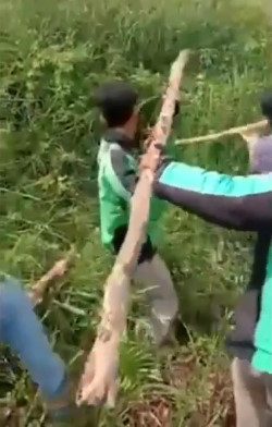 Thief Attempts to Flee - Didn't Work