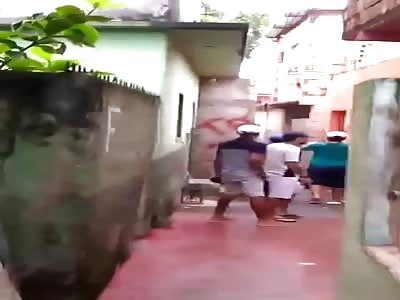 EXECUTION IN THE STREET FAVELA