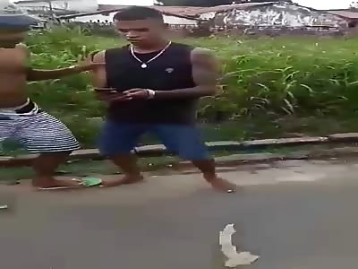 THIEF RECEIVING PUNISHMENT