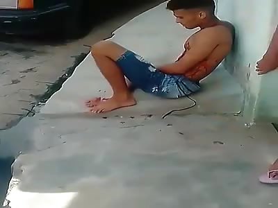 man wounded to death