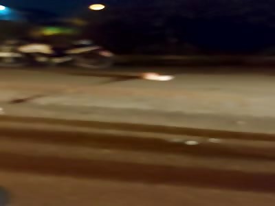 Motorcyclist loses his foot in accident