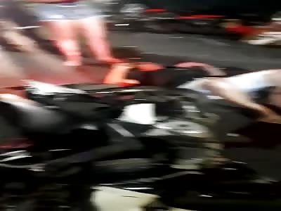 VICTIMS ACCIDENT OF MOTORCYCLIST