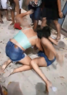 Annoying Bitch Gets Her Ass Beaten