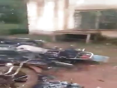 Victim of war in cameroon.