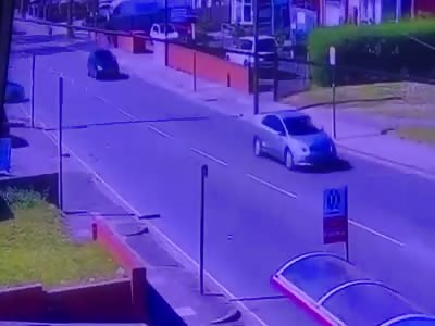 Driver crashes four-wheeler