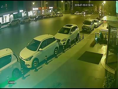 Crazy: Guy Confronts Tanks During Coup in Turkey - Not End Well for Him