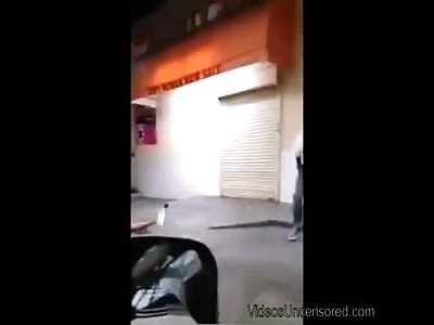 Black Karate Kick Swan Kicks Girl In Face  