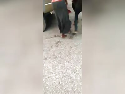 Two young men gored after horrific accident 