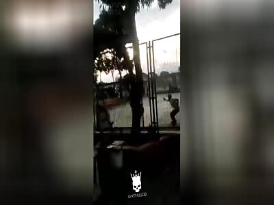 Gang hit, 2 injured one dead.