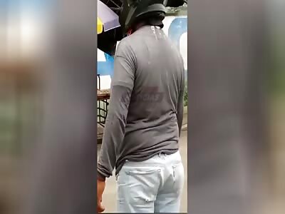  man dies of strong electric shock 