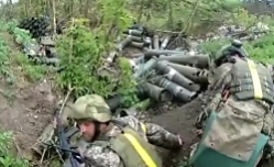 Failed UA attack and evacuation of the wounded under fire (full)